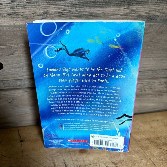 American Girl Luciana Braving the Deep by Erin Teagan Paperback Book 2018 Girl o - Picture 2 of 11